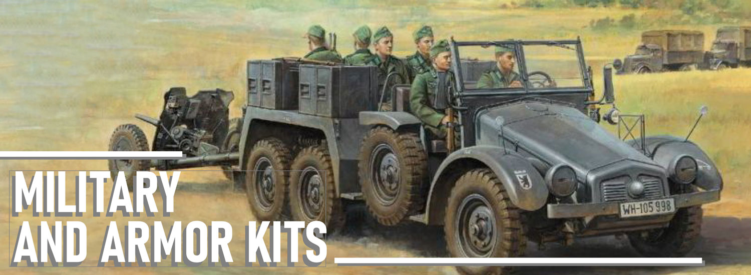 Shop all brands of Military & Armor kits; Trumpeter, Tamiya and more