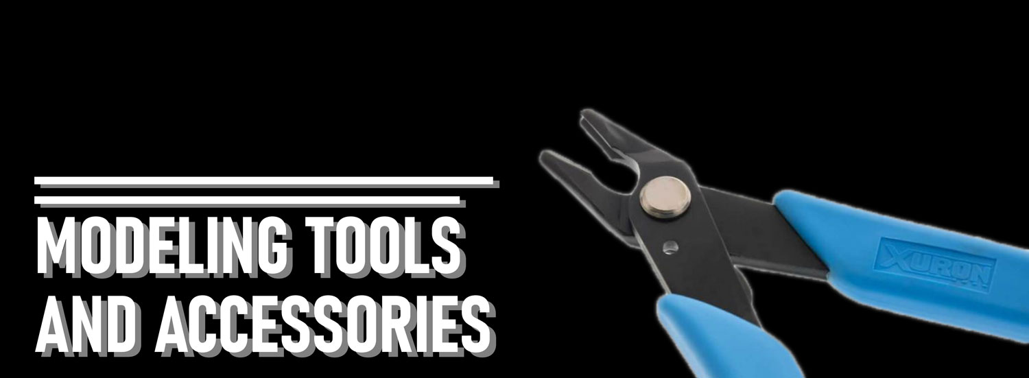 Shop all modeling tools and accessories to keep your model neat and tidy