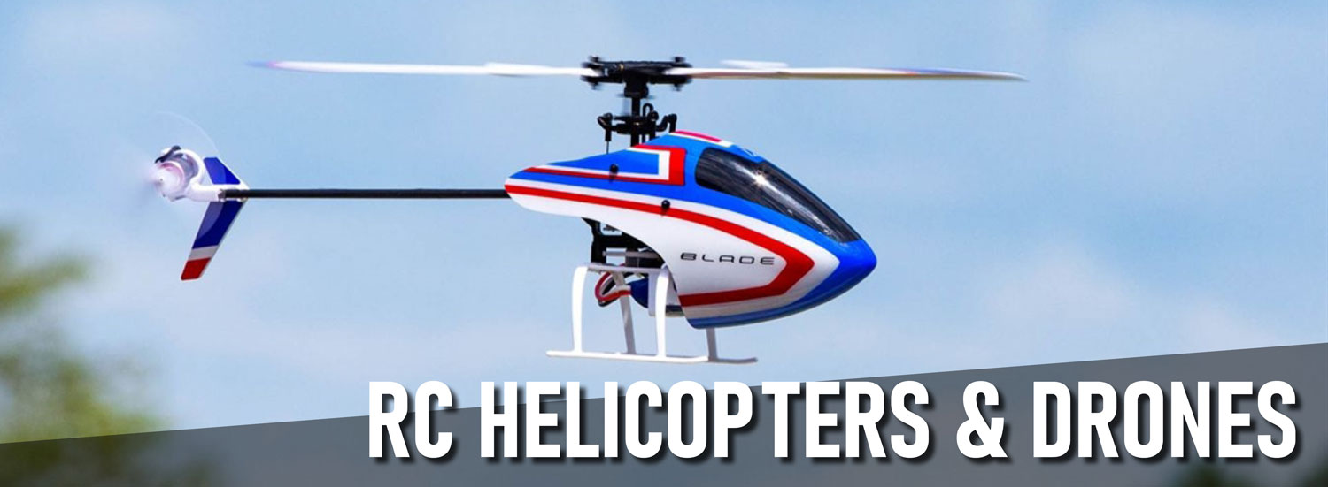 Shop All RC helicopter and drone parts, accessories and aircrafts