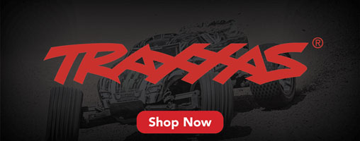 We carry Traxxas radio control vehicles, parts and accessories