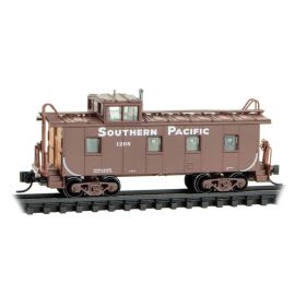 Micro-Trains N Scale 36' Steel Caboose Southern Pacific #1208 Offset Cupola 489-10000321
