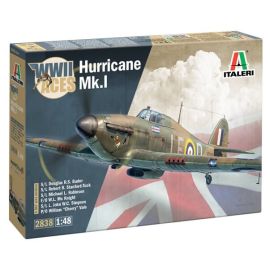 Italeri 1/48 Hurricane Mk.I Aces Plastic Model Kit ITA2838
