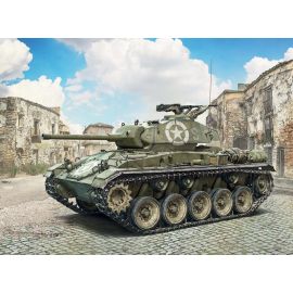 Italeri 1/35 M24 Chaffee Light Tank Plastic Model Kit ITA6761