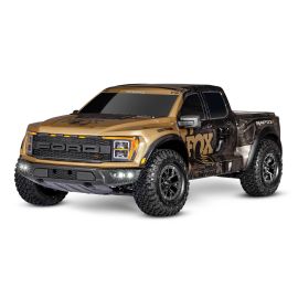 Traxxas Ford Raptor R 4x4 Ultimate 1/10 RTR Short Course Truck Gold