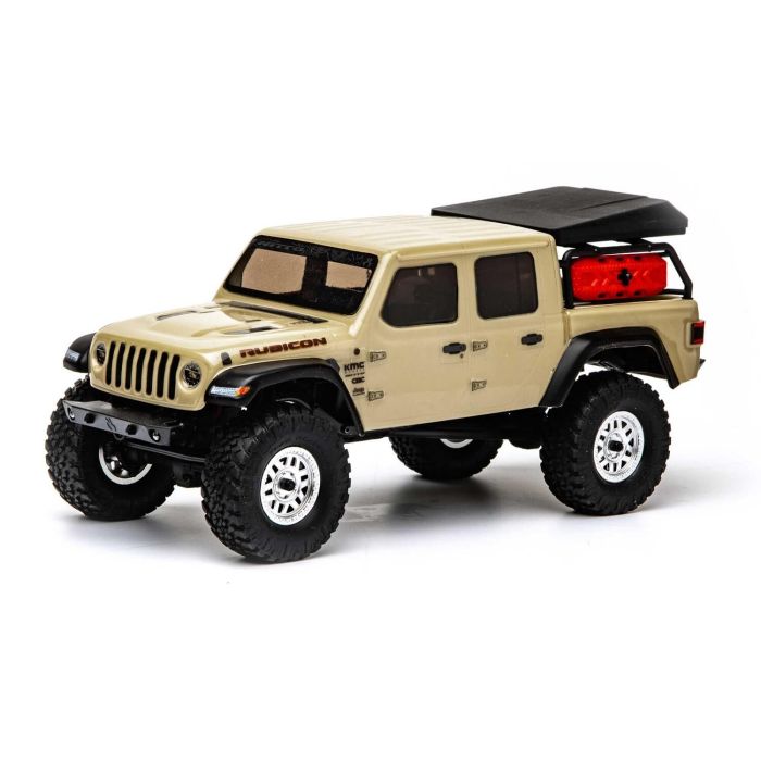 Axial 1/24 SCX24 Jeep JT Gladiator 4WD Rock Crawler Brushed RTR, Beige |  Mark Twain Hobby Center