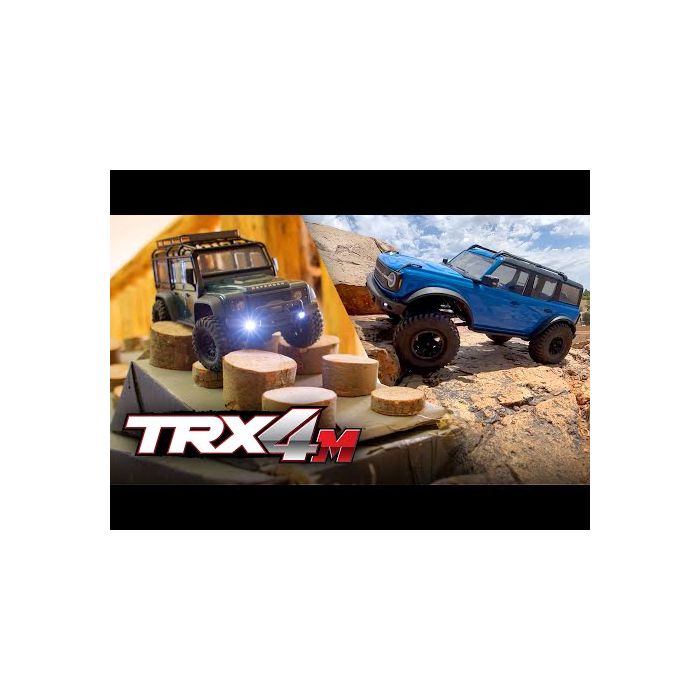 Traxxas TRX-4M Ford Bronco Red 1/18 Scale RTR Crawler TRA97074