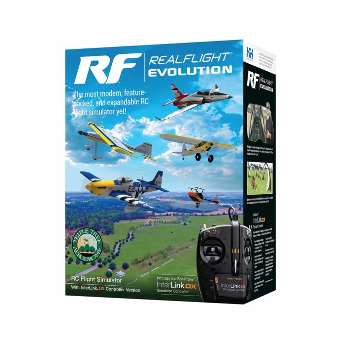 Real Flight Remote Control R/C Simulator G 5.5 W InterLink Elite Controller  Used | eBay