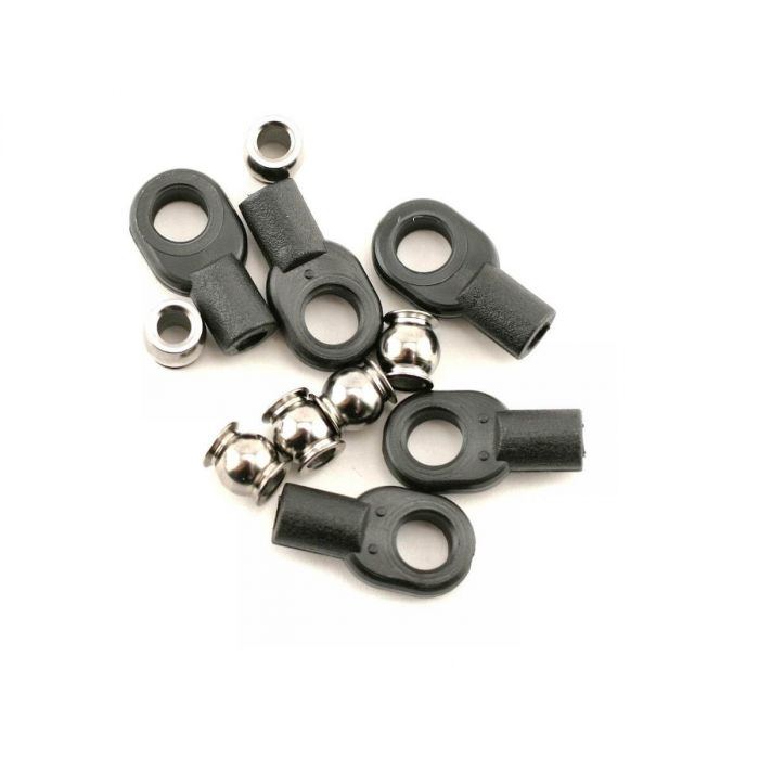 Traxxas Short Rod Ends With Hollow Balls (6) Traxxas Short Rod Ends With Hollow Balls (6)