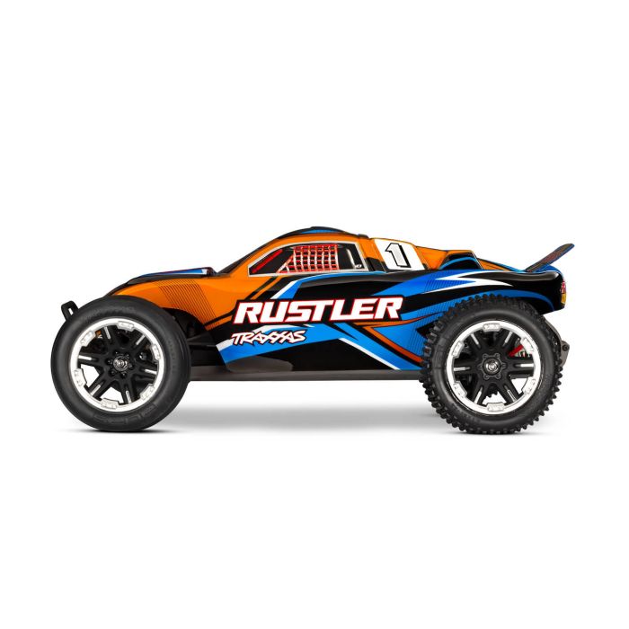 Traxxas Rustler 2wd HD 1/10 RTR Stadium Truck Orange 37254-8