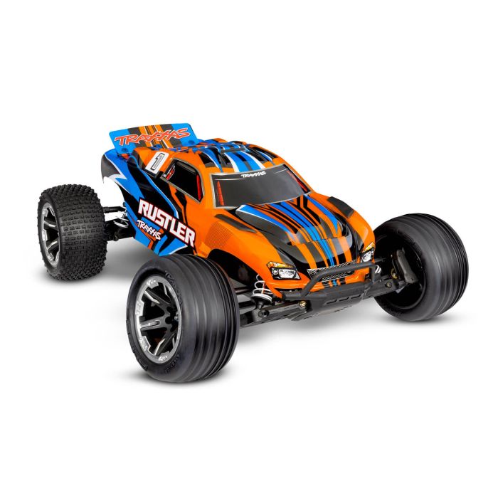 Traxxas Rustler 2wd HD 1/10 RTR Stadium Truck Orange 37254-8