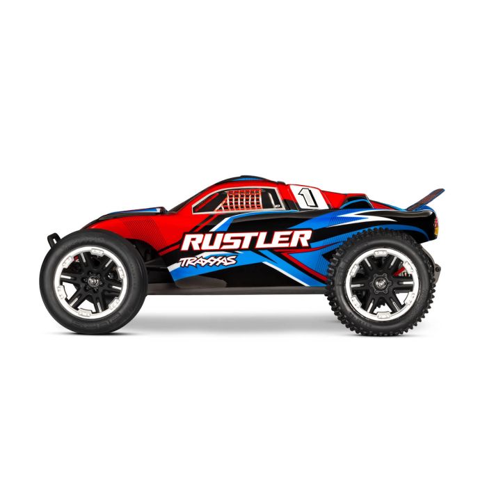 TRAXXAS RUSTLER トラクサス ラストラー 2WD トラクサス Amazon.com: Traxxas 1/10 Rustler 2WD Stadium Truck HD w/USB