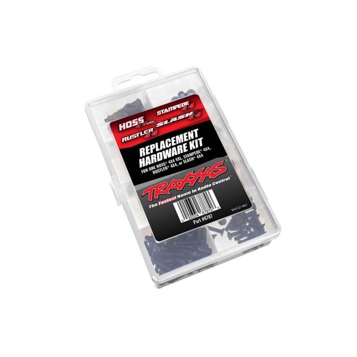 TRAXXAS Hardware-Kit screw set Slash 4x4, Stampede 4x4, Rustler 4x4, Hoss 4x4 VXL TRAXXAS Hardware-Kit screw set Slash 4x4, Stampede 4x4, Rustler 4x4, Hoss 4x4 VXL