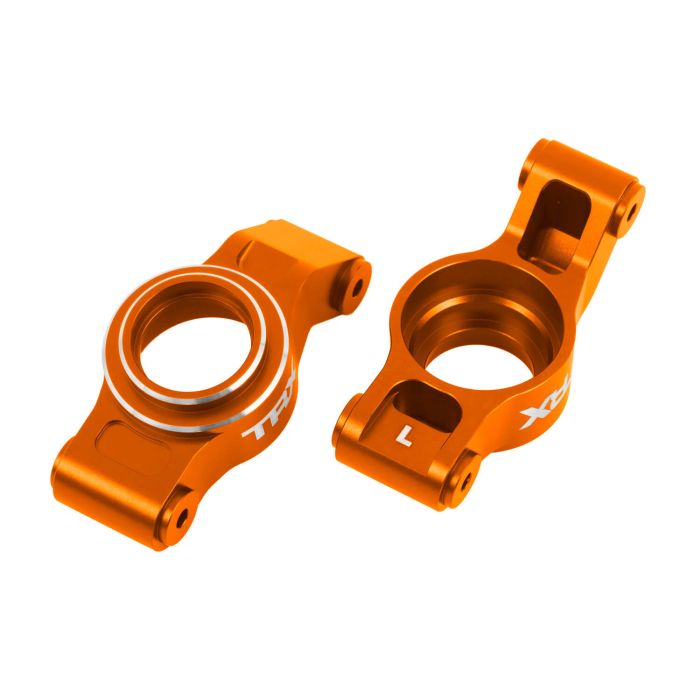 Traxxas Maxx Aluminum Hub Carriers (Orange) Traxxas Maxx Aluminum Hub Carriers (Orange)