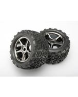 Gemini Black Chrome Wheels & Talon Tires (2)
