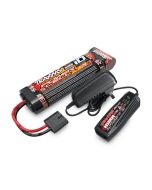 Traxxas 3000mAh 8.4v NiMh Stick Battery & AC Peak Charger