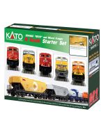 Kato N Scale ES44AC Freight Train Set, CSX | Mark Twain Hobby Center
