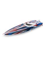 Traxxas Spartan 36" Brushless Boat RTR Self Righting Red