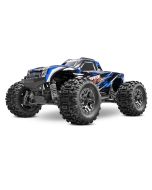 Traxxas Stampede 4x4 VXL Brushless 1/10 Monster Truck Blue 90376-4 Three Quarter View