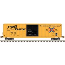 Atlas HO FMC 5077 Single-Door Boxcar Railbox 18033