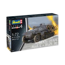 Revell 1/72 Sd.Kfz. 251/1 Ausf. C + Wurfr. 40 Plastic Model Kit