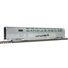 Walthers Proto 85' Hi-Level Sky Lounge Santa Fe #577
