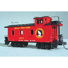 American Model Builders Wood Caboose Kit (Laser-Cut Wood) 