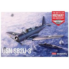 Academy 1/48 SB2U-3 Vindicator Battle of Midway 80th Anniversary Plastic Model Kit