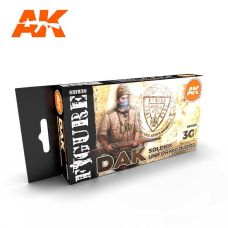 AK Interactive DAK Soldier Uniform Colors 3G Acrylic Paint Set