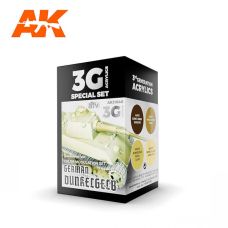 AK Interactive Modulation German Dunkelgelb 3G Acrylic Paint Set