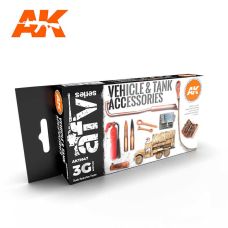 AK Interactive Tank Accessories 3G Acrylic Paint Set