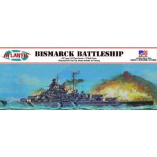 Atlantis Models 1/618 Bismarck Battleship Model Kit