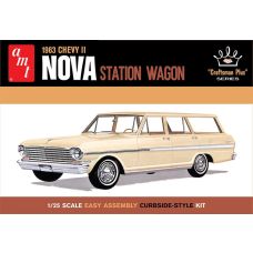 AMT 1/25 Scale 1963 Chevy II Nova Station Wagon Model Kit AMT1202