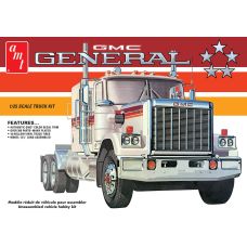 AMT 1/25 Scale 1976 GMC General Semi Tractor Plastic Model Kit