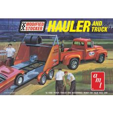 AMT 1/25 1953 Ford Pickup "Modified Stocker Hauler" Gulf Plastic Model Kit