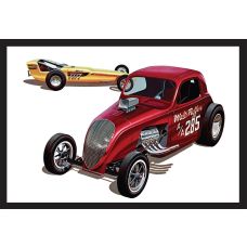 AMT 1:25 Fiat Double Dragster Plastic Model Kit