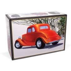 AMT 1:25 Scale 1934 Ford 5-Window Coupe Street Rod Plastic Model Kit AMT1384
