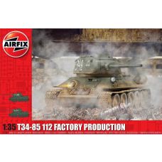 Airfix 1/35 T-34/85 112 Factory Production Plastic Model Kit