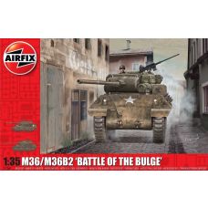 Airfix 1/35 M-36/M-36B2 Battle of the Bulge Plastic Model Kit