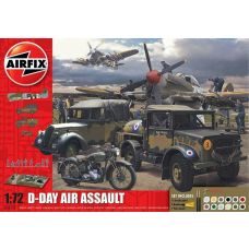 Airfix 1:72 D-Day Air Assault Plastic Model Set