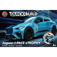 Airfix Quickbuild Jaguar I-PACE eTROPHY Plastic Model Kit