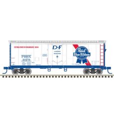 Atlas HO Scale 40' Plug-Door Boxcar Pabst Blue Ribbon 1079