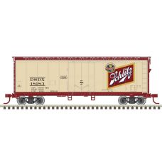 Atlas HO Scale 40' Plug-Door Boxcar Schlitz 18183