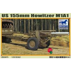 Bronco Models 1:35 U.S. 155mm M1A1 Plastic Model Kit