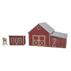 Walthers Cornerstone HO Scale Chicken Coop and Farm Building Kit