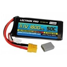 Common Sense RC 3S 11.1V 1800mAh 50C Lipo Battery with XT60 Connector