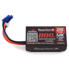 Dynamite 7.4V 800mAh 2S 50C EC2 Hardcase LiPo Battery