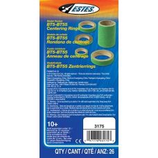 Estes Model Rocket Centering Rings