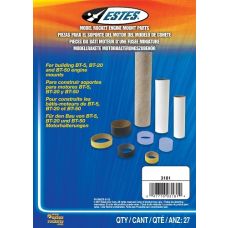 Estes Model Rocket Engine Mount Parts