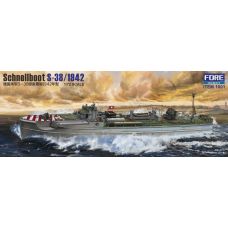 Fore Hobby 1/72 1942 Schnellboot S-38 Plastic Model Kit