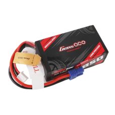 Gens Ace 850mAh 2S 60C LiPo EC2 Mini-T/B GEA8502S60E2